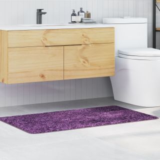 Vannitoa vaip Ristkülikuline Sinine 70x120 cm Polüpropüleen Libisemiskindel