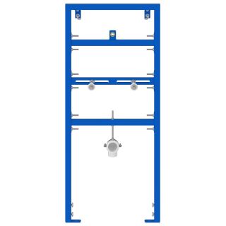 Vannitoatarvikute raamid Sinine Teras 50 x 17.5 x 139 cm