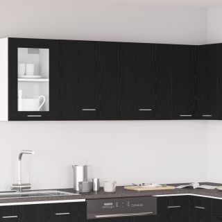 Rippkappid - 2 tk - Must Tamme, 100x31x60 cm - Valmistatud Töödeldud Puidust
