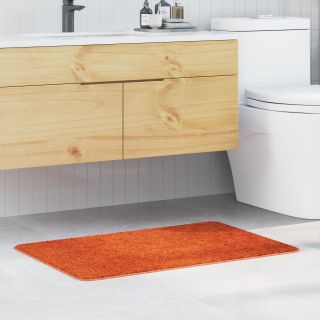 Vannitoavaip Ristkülikuline Oranž 60x90 cm Polüpropüleen Libisemiskindel