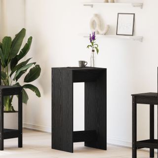 Baarilaud Must Tamme 51x50x103,5 cm Töödeldud Puit