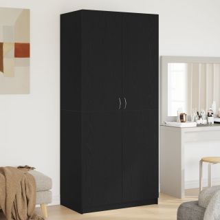 Kapp Must tamm 90x52x200 cm Tehispuidust