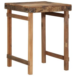 Söögilaud 55x60x76 cm Tootmispuu Taaskasutatud