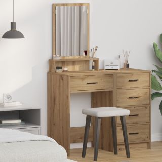 Meigilaud sahtlitega Artisan Oak 50x41x140 cm