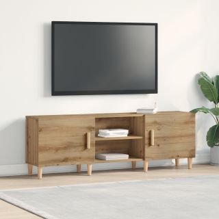 TV alus Artisan Oak - 150x30x50 cm - Valmistatud puidumaterjalist