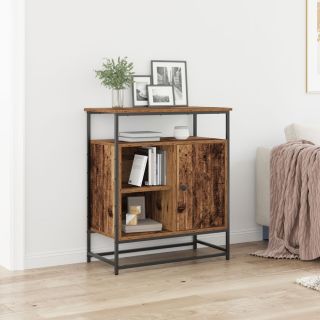 Kõrvalmoodul Vana Puit 69x35x80 cm Töödeldud Puit ja Teras