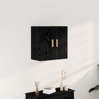 Must Tamme Seina Kapp - 60x30x60 cm, Valmistatud Tehispuidust