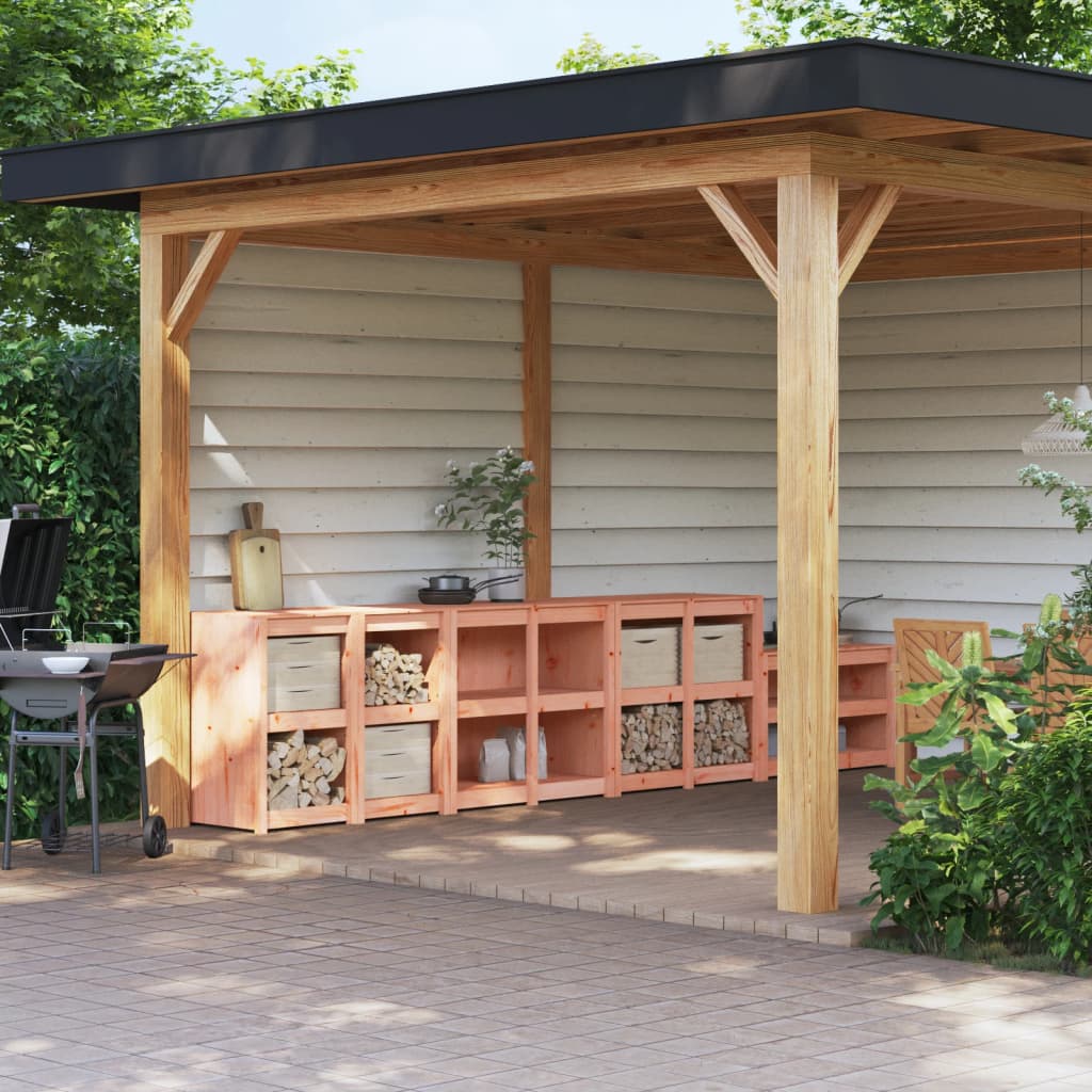 õue köögikapid 4 tk, ebatsuuga puit