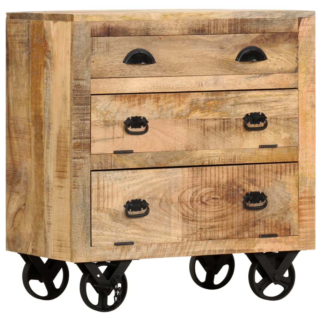 комод, 70 x 40 x 75 см, прочное манговое дерево